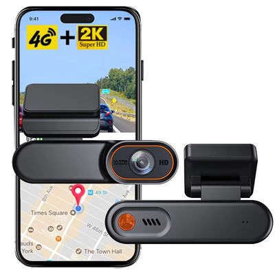 qualidade  4G LTE 2K HD Dash Cam with Infrared Night Vision for Vehicle DVR and Car Camera fábrica