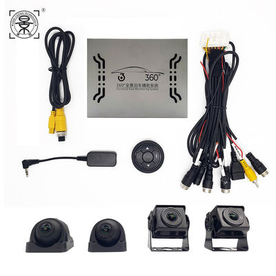 Sistema de Câmera de Estacionamento com Visão 360 Surround e Assistente de Visão de Pássaro para Caminhões e Vans | Sistema de Monitoramento HD Around View