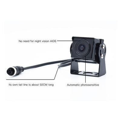 Câmera de Visão Noturna AHD 1080P com 10 LEDs, Auxílio de Ré com Fio à Prova d'Água IP69K para Caminhão, Ônibus, Reboque, Design Certificado ISO 16750, Câmera de Segurança Automotiva de Serviço Pesado