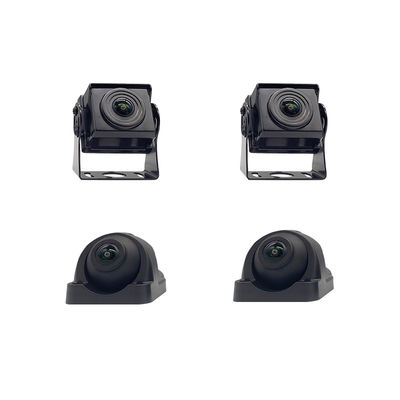 Monitor DVR de 4 canais 1080P HD Sistema de câmera AHD, Quad Screen Rearview CCTV Camera de backup, Sistema de monitoramento de segurança para ônibus e caminhões pesados Scania