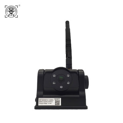 Câmera de segurança portátil para carro, 6800mAh, com ângulo reverso ajustável, câmera de segurança para carro WiFi, embalagem direta, auxílio para reversão