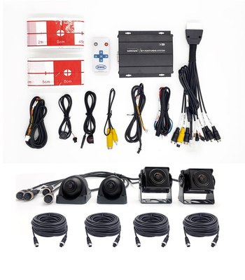 Sistemas reversos impermeáveis DC12V 24V da câmera do carro de Digitas 360