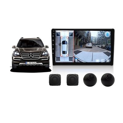 Visão noturna e sensor G Smart Car DVR Dash Cam Kit de câmera 360 com monitor de 10 polegadas