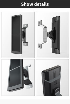 15Espelho digital de 88 polegadas com vídeo duplo e câmera de apoio de visão traseira