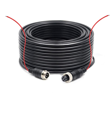 4 cabo de extensão alternativo da câmera de PIN Car Camera Accessories 8m