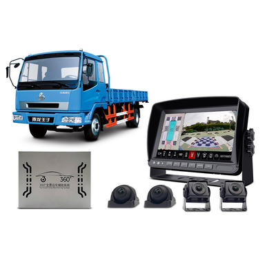 sistema automotivo da opinião do pássaro da câmara de segurança da câmera do reverso de 170deg IP68 1080P