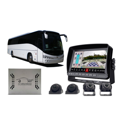 Tela do sistema de navegação IP68 dos multimédios do carro da câmera de Front Rear Side View Backup IPS