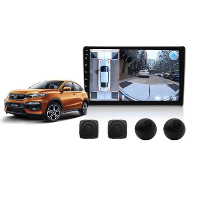 carro HD DVR 1920x1080P do sistema de vigilância IP67 da opinião da bordadura de 3D 360deg
