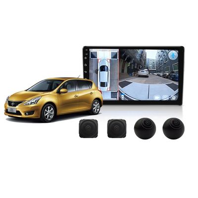 Sistema de câmera surround 360° para carros com fácil instalação para distribuidores de peças automotivas