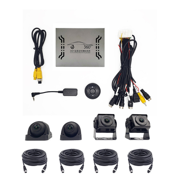 Sistema de navegação dos multimédios do carro de FHD1080P opinião lateral de um Wifi de 7 polegadas que inverte a câmera RoHS