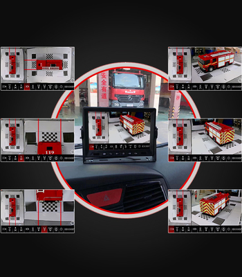 Sistema DC9V IP67 da câmera do carro de Grey Auto Driving Night Vision