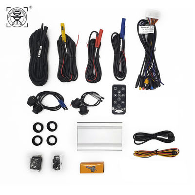 Sistema avançado de câmera de carro 1080P com visão noturna, proteção à prova d'água e monitor de 12V