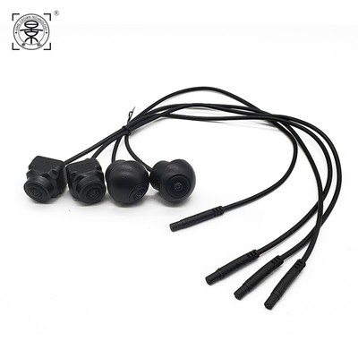 ODM de viagem completo da câmera de opinião traseira do gravador de dados do carro DVR HD de 4CH 1080P
