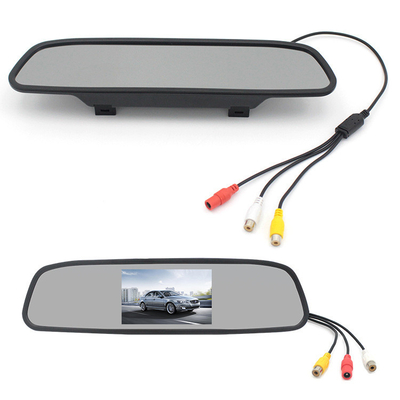 Monitor do espelho retrovisor do ODM com brilho de ajuste da exposição 12VDC da câmera auto
