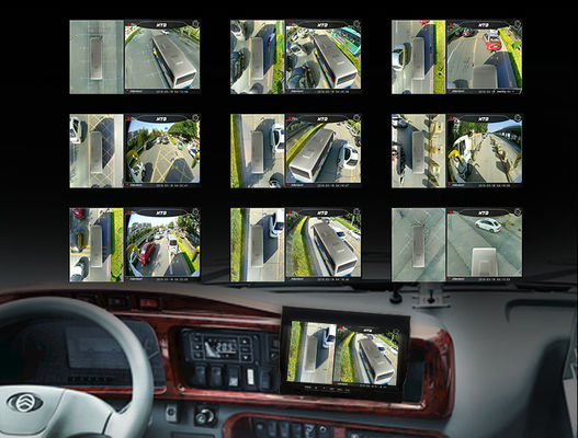 Lente Antifogueira de grande ângulo Câmara de segurança de veículos comerciais Monitor de ponto cego universal