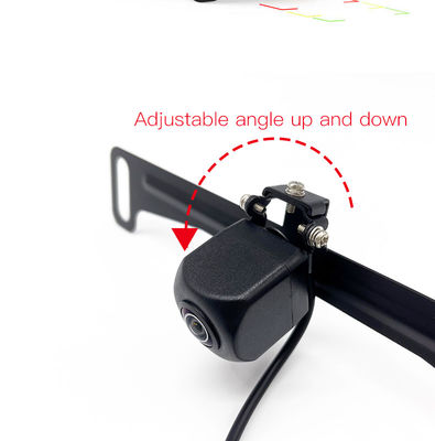 Câmera de ré com placa de licença para SUV e múltiplos veículos com visão noturna e à prova d'água