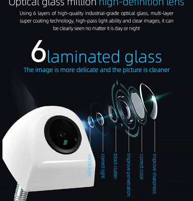 Câmera retrovisora de estilo coreano para visibilidade e segurança melhoradas com sensor G para carros e caminhões