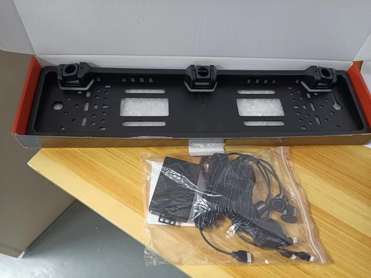 3 Sensores de estacionamento Display LED Sistema de radar de apoio reverso do carro