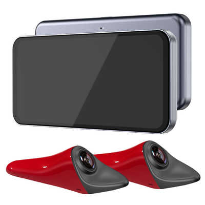 2 canais Dashboard Camera Car Dvr duplo 720P Rear View Mirror Recorder Vídeo Visão Noturna