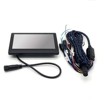 Ângulo largo 170° Espelho retrovisor do veículo 18 PIN Modo de saída de vídeo ABS Plástico Espelho retrovisor à prova de intempéries