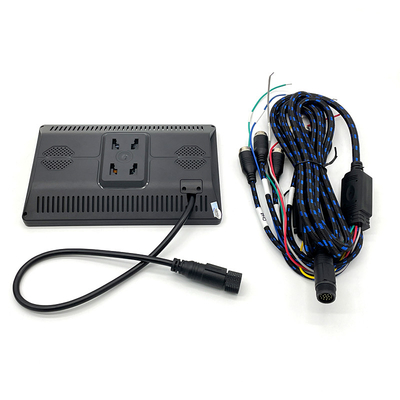 Ângulo largo 170° Espelho retrovisor do veículo 18 PIN Modo de saída de vídeo ABS Plástico Espelho retrovisor à prova de intempéries