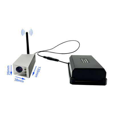 7-inch HD Wireless Forklift Rear View Camera System 1080P DVR IP68 resistente à água Bateria magnética Cobertura completa do veículo