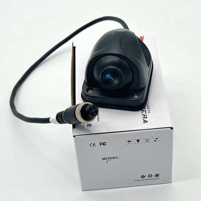 Kit de câmera de segurança de caminhão com fio de metal com 1080P HD Triple Quad Split Screen Monitor e Rear View Line