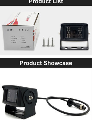 Câmera de visão traseira de caminhão de ônibus