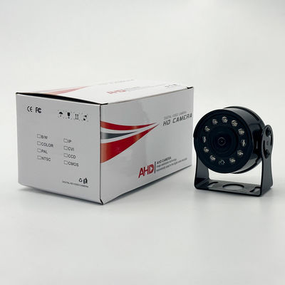 Câmera de ré com 12 LEDs para carro e caminhão com visão noturna e assistência de estacionamento à prova d'água