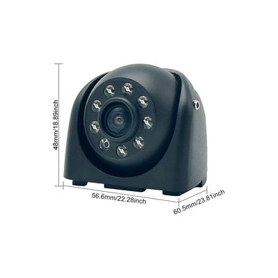 Câmera de ré à prova d'água P69K, ângulo de visão de 130 graus, imagem HD, visão noturna, sensor CMOS