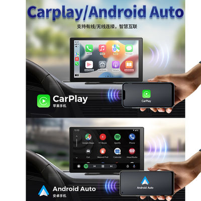 Carplay Driving Recorder com captura de vídeo Full HD e suporte de navegação Apple Android