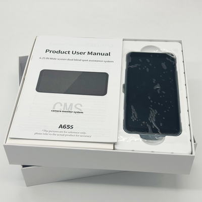 Sistemas universais de monitorização de pontos cegos de automóveis com entrada de vídeo CVBS/AHD e visor retrovisor