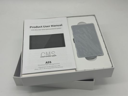 Câmara de área cega automotiva para sistemas de gravação de condução de várias câmaras