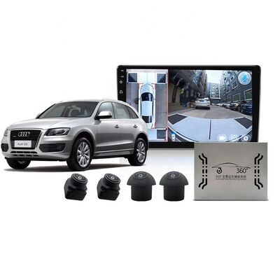 Sistema de câmera de carro 360 com visão noturna à prova d'água IP67 e visão completa de 360° para segurança do veículo