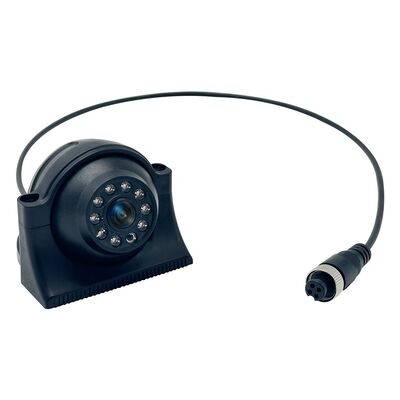 Câmera de Ré Mini Olho de Peixe OEM 360 Graus Lente Ajustável Visão Noturna Câmera Frontal e de Ré à Prova d'Água