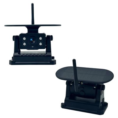 Monitor DVR sem fio de alta definição para caminhão, câmera de gravação de ré com visão noturna, alimentada por energia solar e Wi-Fi, para RV Winnebago Travato