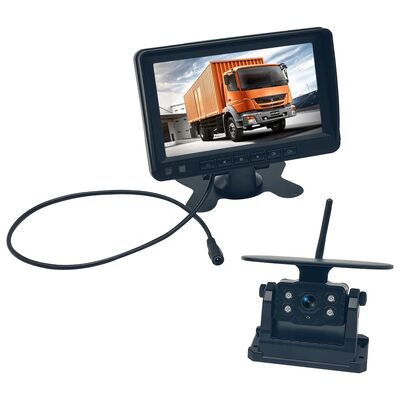 1080P Waterproof WiFi Car Dashboard Camera for Trucks RVs, compatível com Android, visão noturna, assistência de estacionamento de detecção de movimento
