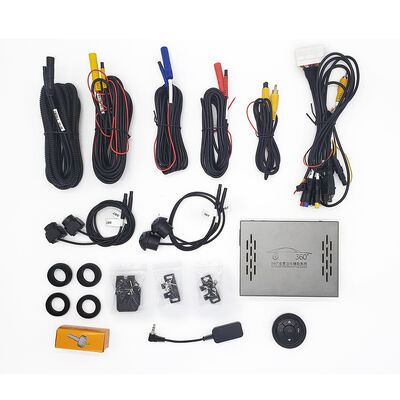 Sistema de Câmera Panorâmica de Veículo 360° com Tela em Tempo Real e Recursos de Segurança Aprimorados