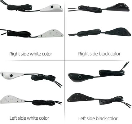 Câmera Auxiliar para Veículo com Amplo Ângulo de Visão para Monitoramento Lateral para Observação de Pontos Cegos