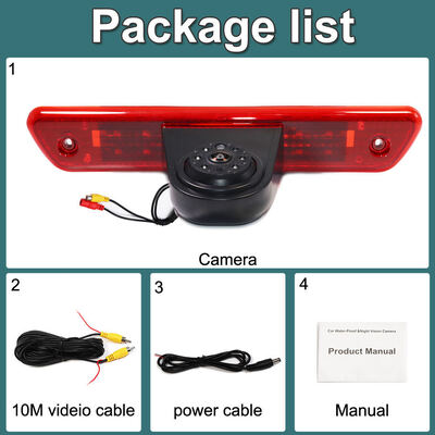 Câmera de reposição de luz de freio 3a para Ford Transit F150 F250 F350 caminhões 2014-2019 OEM