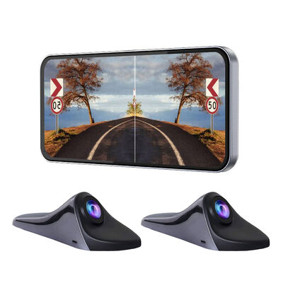 Sistema de Monitoramento com Câmera Sharkfin AHD 1080P com Visão Noturna e Detecção de Ponto Cego para Assistência ao Estacionamento