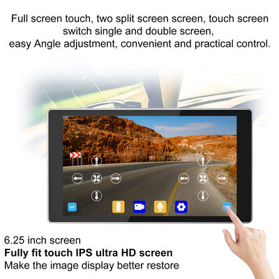 Alta resolução AHD 1080P Sharkfin Camera AI Detecção de ponto cego com monitor LCD de 5 polegadas