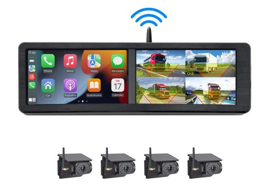 Sistema de câmera MDVR inteligente para caminhões com monitoramento de IA e rastreamento de dados em tempo real