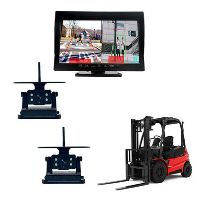 Sistema de Câmera 4CH Personalizável com Tela de 7 Polegadas para Veículos | Sistema de Monitoramento HD Quad View para Atacado e Varejo