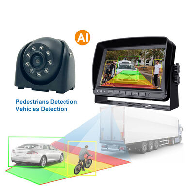 Venda Quente IP68 Impermeável 170° Starlight AHD 720P/1080P Câmera de Visão Lateral, Visão Noturna Auxílio de Reversão de Carro