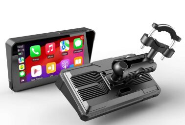 Gravador de motocicleta sem fio Carplay/Androidauto navegação de projeção de tela de veículo para celular