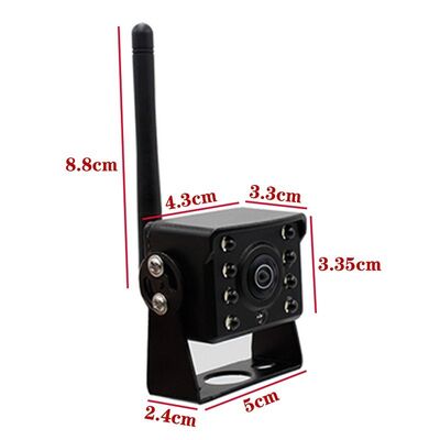 Câmera reversa de backup sem fio WiFi AHD 1080P, suporte para IOS e aplicativo Android para caminhões pesados, sinal estável, entrega confiável