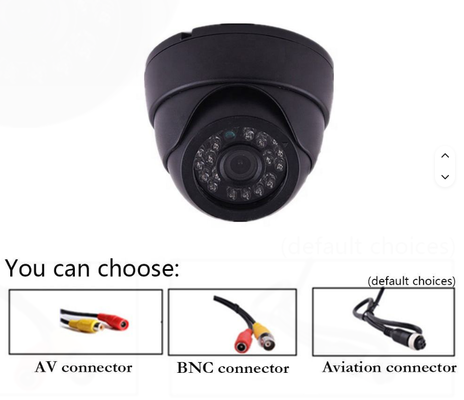 4 PIN 2.0MP 1080P AHD HD Câmera Microfone embutido Visão noturna interior Câmera de veículo para ônibus