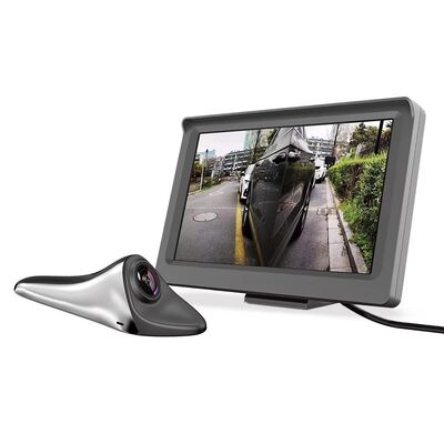 5 polegadas de tela LCD Shark Fin Blind Zone Mirror com ângulo de visão de 120 graus e IP68 sistema de ponto cego impermeável do veículo