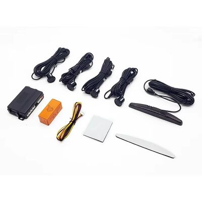 4 Probe Front Parking Sensor with Buzzer Alarm and Waterproof Dustproof Reverse Radar for Car Safety